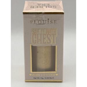 P. Louise Stay With Chest Body Chunky Glitter in Golden Era 15g BRAND NEW SEALED
